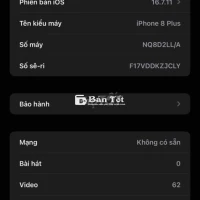 iPhone 8 Plus 64GB Đen - Đã Qua Sửa Chữa  