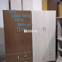 Tủ quần áo 2 cánh nhựa đài loan