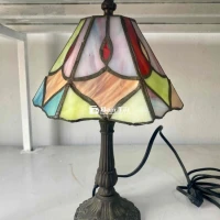 🔥Đèn Tiffany, chân đồng 🔥