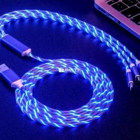 🚨 Cáp Sạc Độc Lạ 3 trong 1 - Có Đèn LED! 🚨