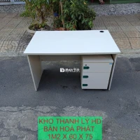 5 BỘ BÀN HÒA PHÁT – BÀN TO, TỦ RIÊNG – THANH LÝ HÒA PHÁT – BỀN KHỎE, DÙ LÀ BÀN THANH LÝ VẪN DÙNG RẤT NGON  