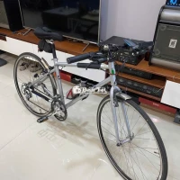 Xe Đạp Touring KUOTA Màu Xám Khung Nhôm Xuất Xứ Ý  