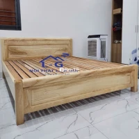 GIƯỜNG GỖ SỒI - VẺ ĐẸP HOÀN HẢO CHO KHÔNG GIAN PHÒNG NGỦ CỦA BẠN 🛏  
