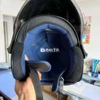Mũ Bảo Hiểm 3/4 HMj-1 Kính Đen