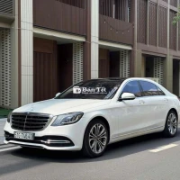 Mercedes Benz S450 2017 trắng/kem siêu sang