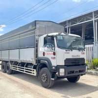 Isuzu Ba Chân 15 Tấn Thùng Lươn Nhôm Hộp Full I304 - Khuyến Mãi Khủng!