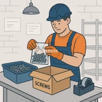 CÔNG NHÂN ĐÓNG GÓI ỐC VÍT TẠI VSIP 1 - LƯƠNG 8-12 TRIỆU