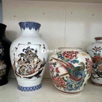 BÌNH HOA GỐM SỨ NHẬT (2hand )