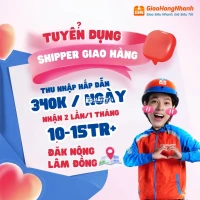 Đức Trọng - Nhân Viên Giao Hàng Bằng Xe Máy - Nhận Hàng Tại Bưu Cục Và Giao Cho Khách