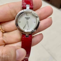Đồng hồ Tissot 1853 nữ dây da đỏ Made Swiss