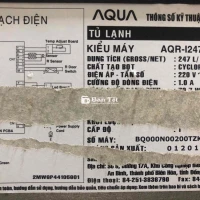 Tủ Lạnh AQUA Còn Sử Dụng Tốt, Giá Tốt!