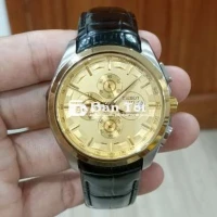 Tissott quart mặt 42 kính saphia vỏ thép sáng bóng