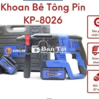 Thanh lý máy khoan bê tông dùng pin kingpro