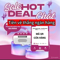 Loa Đọc Thông Báo Chuyển Khoản MOMO – Tiền Về Thẳng Tài Khoản Ngân Hàng