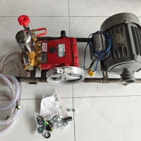 Thanh lý bộ đầu máy nén + motor bơm rửa xe  