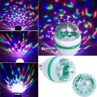 Thanh Lý Đèn LED Vũ Trường Xoay 7 Màu  