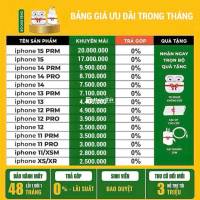 Bảng giá thanh lí iphone cho ae sài phụ full zin