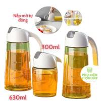 BÌNH ĐỰNG DẦU ĂN GIA VỊ THỦY TINH 300ML - TIỆN LỢI & AN TOÀN