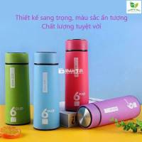 BÌNH THỦY TINH 2 LỚP CÁCH NHIỆT 400ML - SƯƠNG MAI