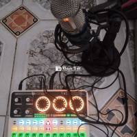 Thanh lý bộ Sound Card, Mic hát live karaoke