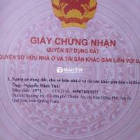 Cần bán lô đất đẹp - sổ hồng riêng - trung tâm TT Đông Phú