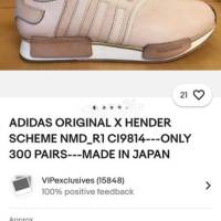 Giày ADIDAS ORIGINAL X HENDER SCHEME NMD_R1 C19814