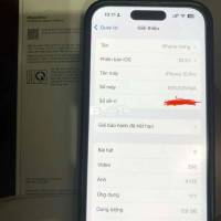 Bán iPhone 15 Pro 128GB, màu Titan Tự Nhiên, hàng VNA  