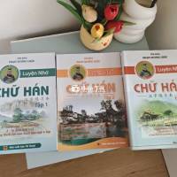 Thanh lý trọn bộ 3 Luyện nhớ chữ Hán Dương Châu - Sách gốc, mới 99%  