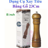 Dụng Cụ Xay Tiêu Bằng Gỗ Tiện Lợi – Pepper Mill 23Cm  