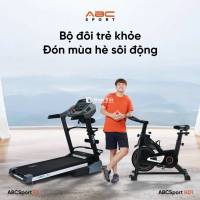 Máy chạy bộ ABC Sport F1 đa năng mới 99,9%  