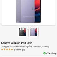 Thanh lý cặp đôi Lenovo Xiaoxin Pad 2024 và Yoga 500  