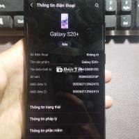 Điện thoại Samsung S20 Plus - Màn đã thay, full zin, mượt mà, chiến game cực đỉnh  