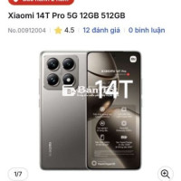 Xiaomi 14T Pro 512GB 12GB RAM FPT Chính Hãng  