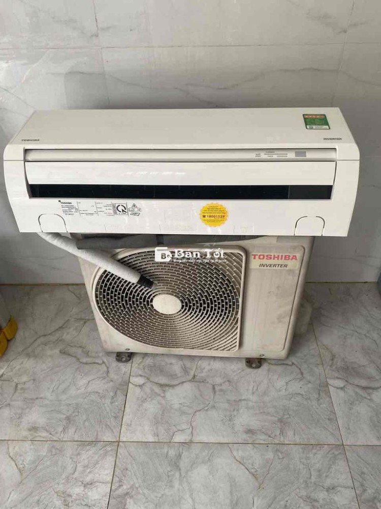 Cần bán máy lạnh Toshiba Inverter hàng nguyên zin, còn rất mới, bao công lắp đặt, tặng 3m ống đồng, bảo hành đầy đủ  