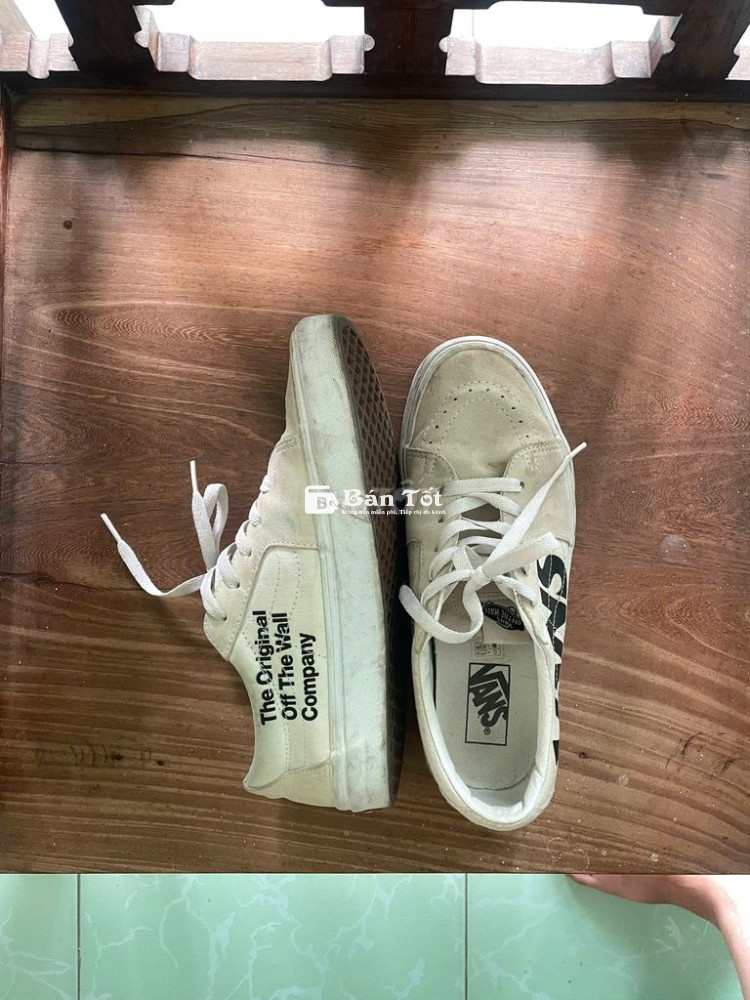 Bán giày Vans SK8 LOW WHITE CREAM