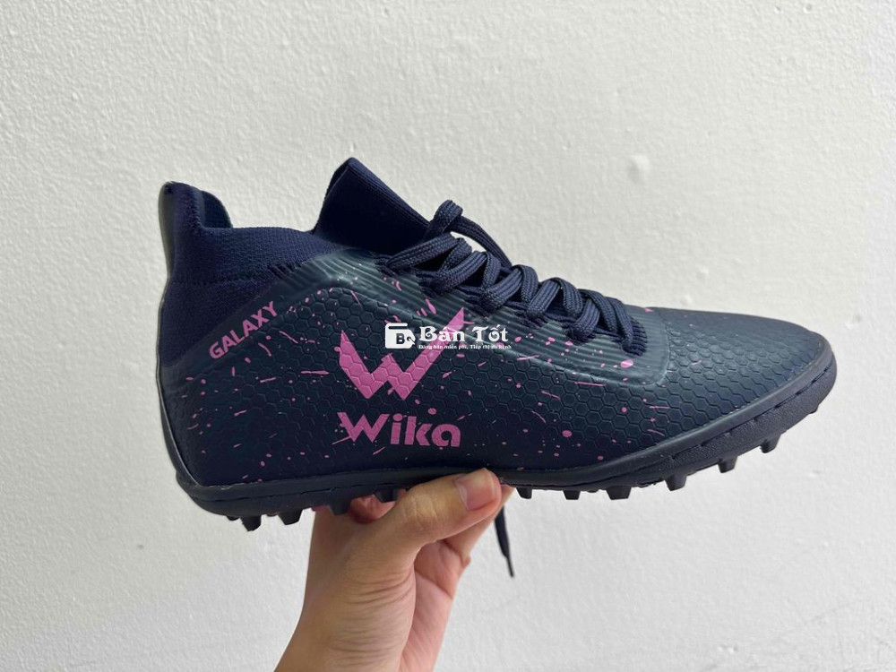 Giày đá banh Wika Galaxy tím than size 38