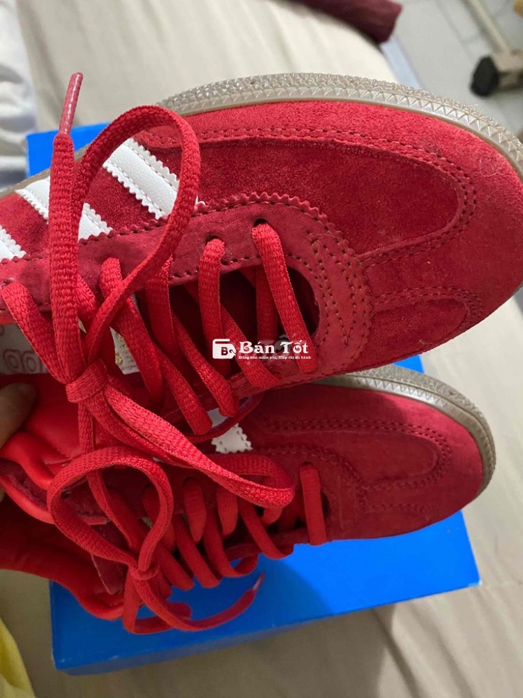 Adidas Spezial da lộn đỏ chính hãng size 37