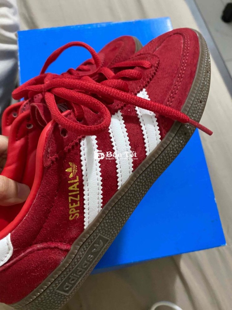 Adidas Spezial da lộn đỏ chính hãng size 37