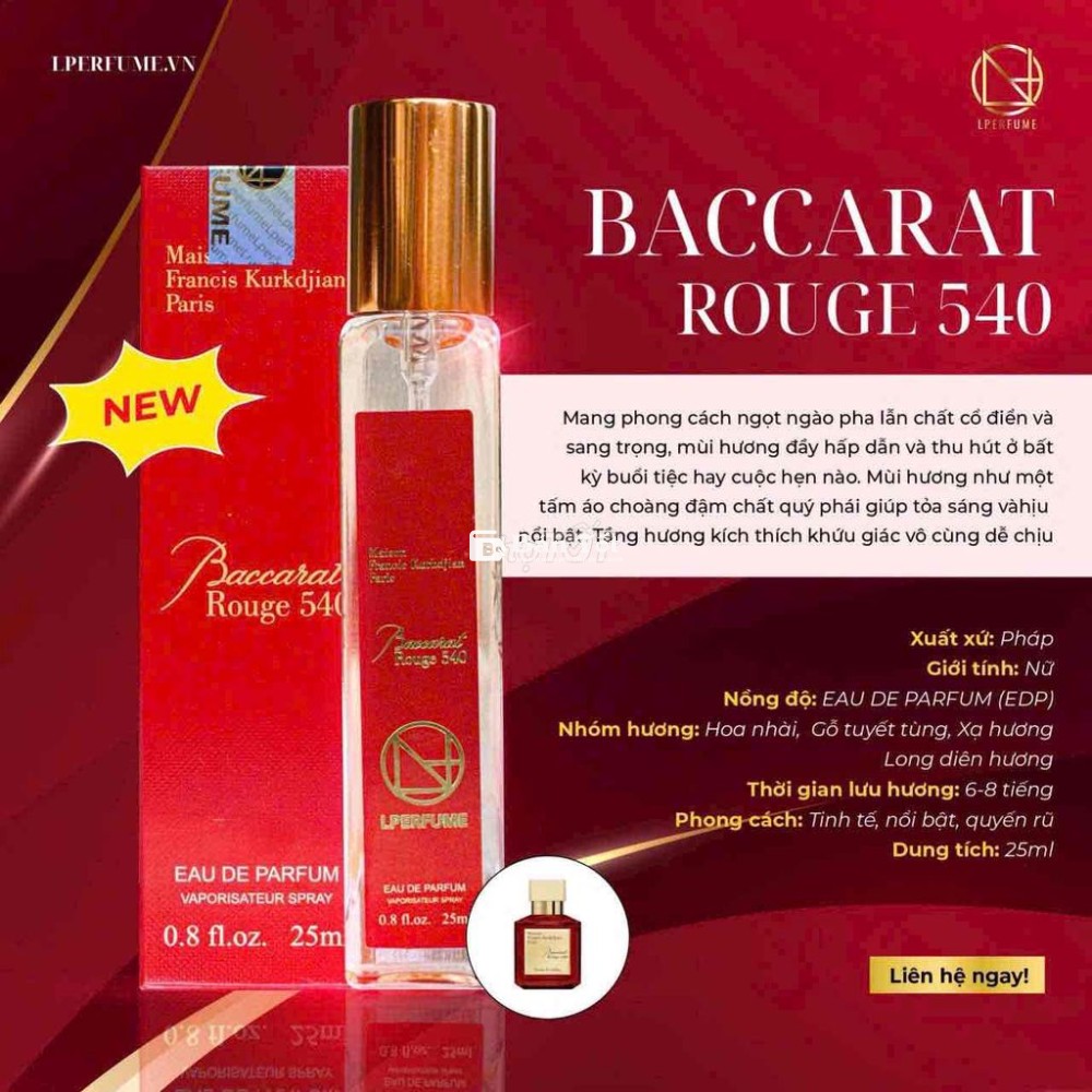 NƯỚC HOA LPERPUME 25ml