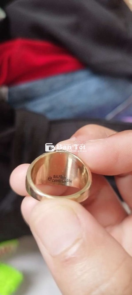 Nhẫn mỹ đá vàng nitay 18-19mm