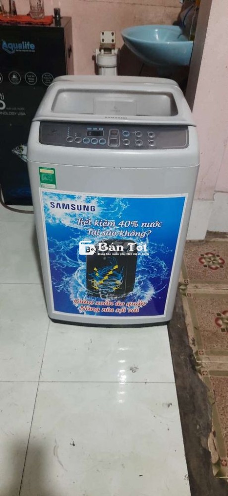 Máy Giặt Samsung Còn Chạy Tốt, Giặt Vắt Êm Ái  