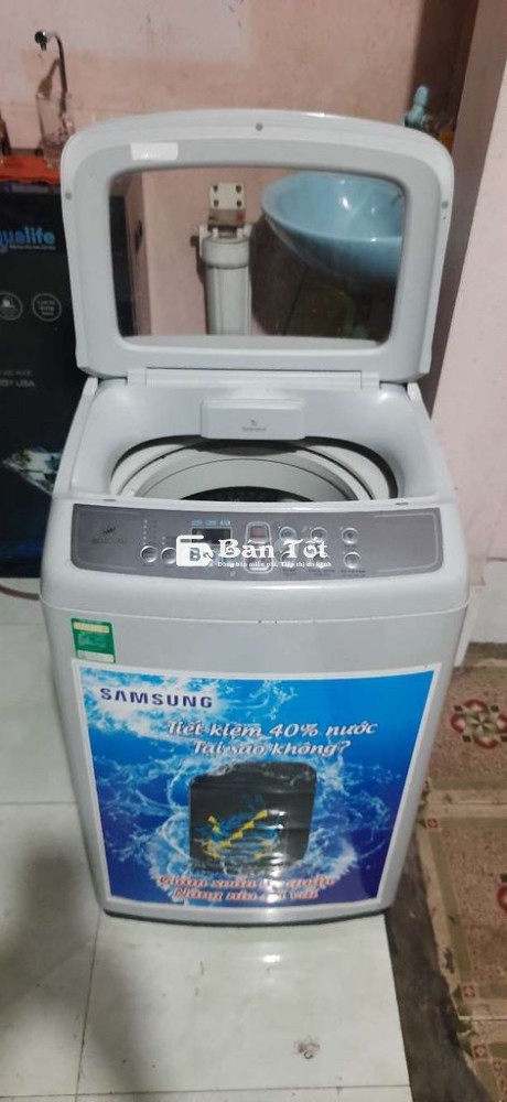 Máy Giặt Samsung Còn Chạy Tốt, Giặt Vắt Êm Ái  