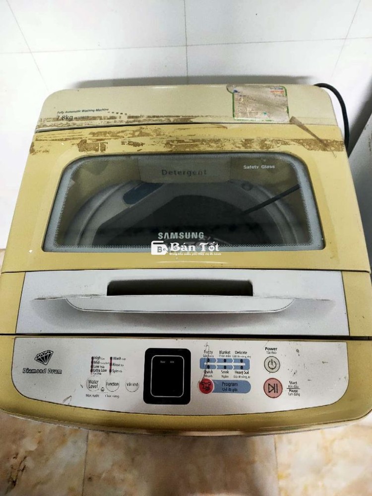 Thanh lý máy giặt Samsung 7.8kg (máy nhà đang sử dụng)  