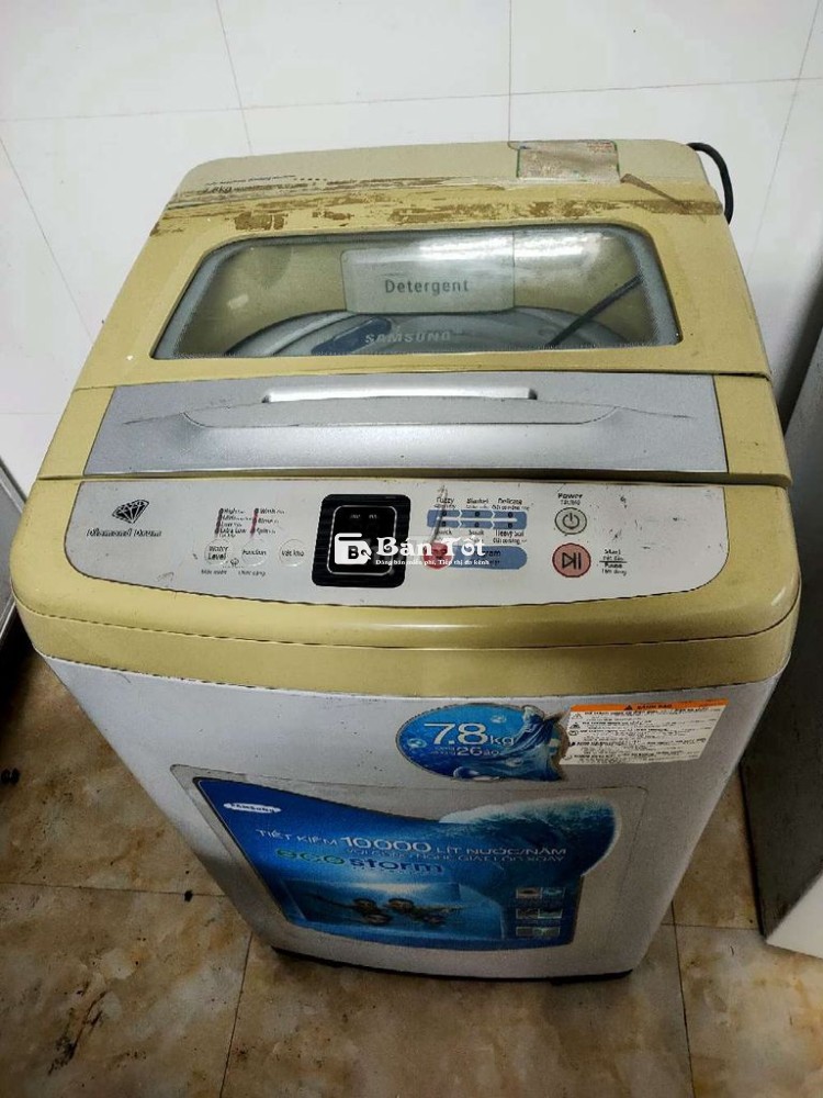 Thanh lý máy giặt Samsung 7.8kg (máy nhà đang sử dụng)  