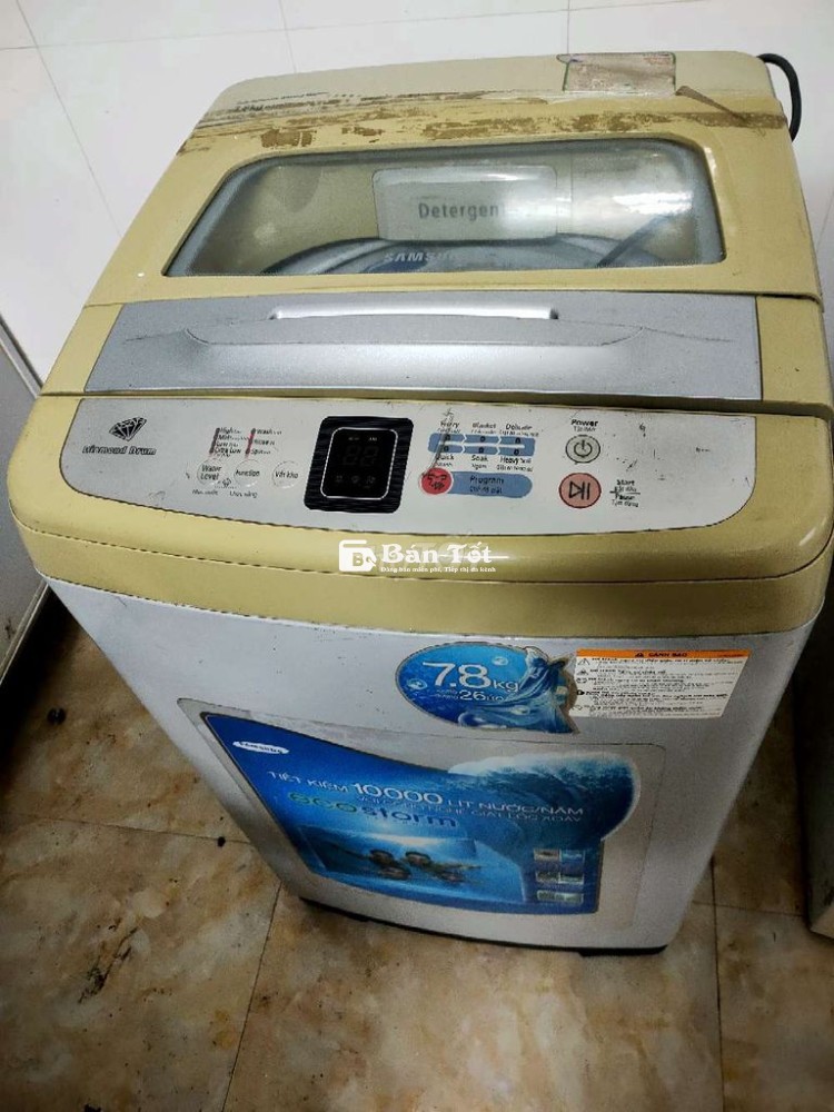 Thanh lý máy giặt Samsung 7.8kg (máy nhà đang sử dụng)  