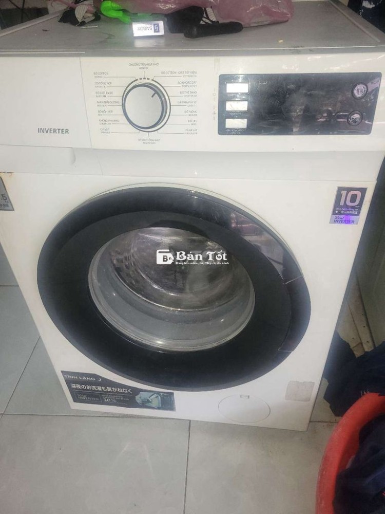 Máy giặt Toshiba lồng ngang invecter