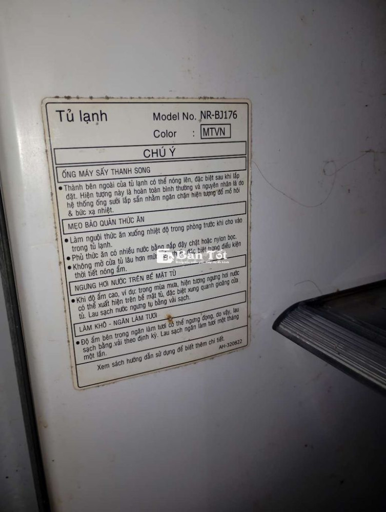 Bán Tủ Lạnh Panasonic 135 Lít, Cắm Điện Chạy Ngay, Đến Xem Thử Trực Tiếp  