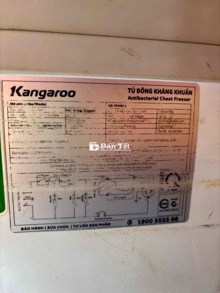 Bán tủ đông giá rẻ - Long Khánh, Đồng Nai