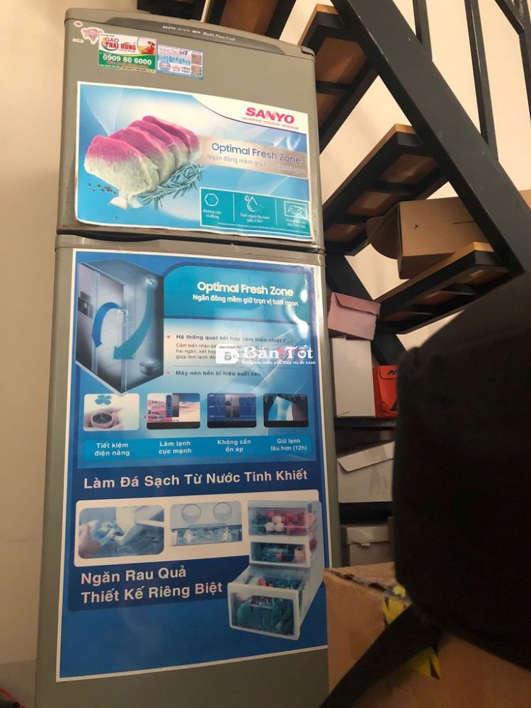 Cần bán tủ lạnh Sanyo còn sử dụng tốt