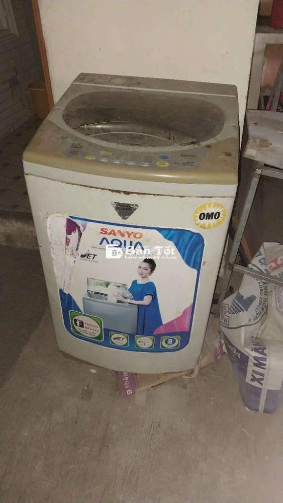 Máy bị mục chân, giặt bình thường